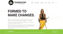 Desktop Screenshot of energisinggoals.com